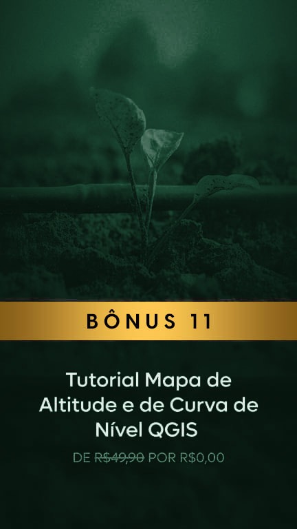 Bônus 11: Tutorial Mapa de Altitude e Curva de Nível